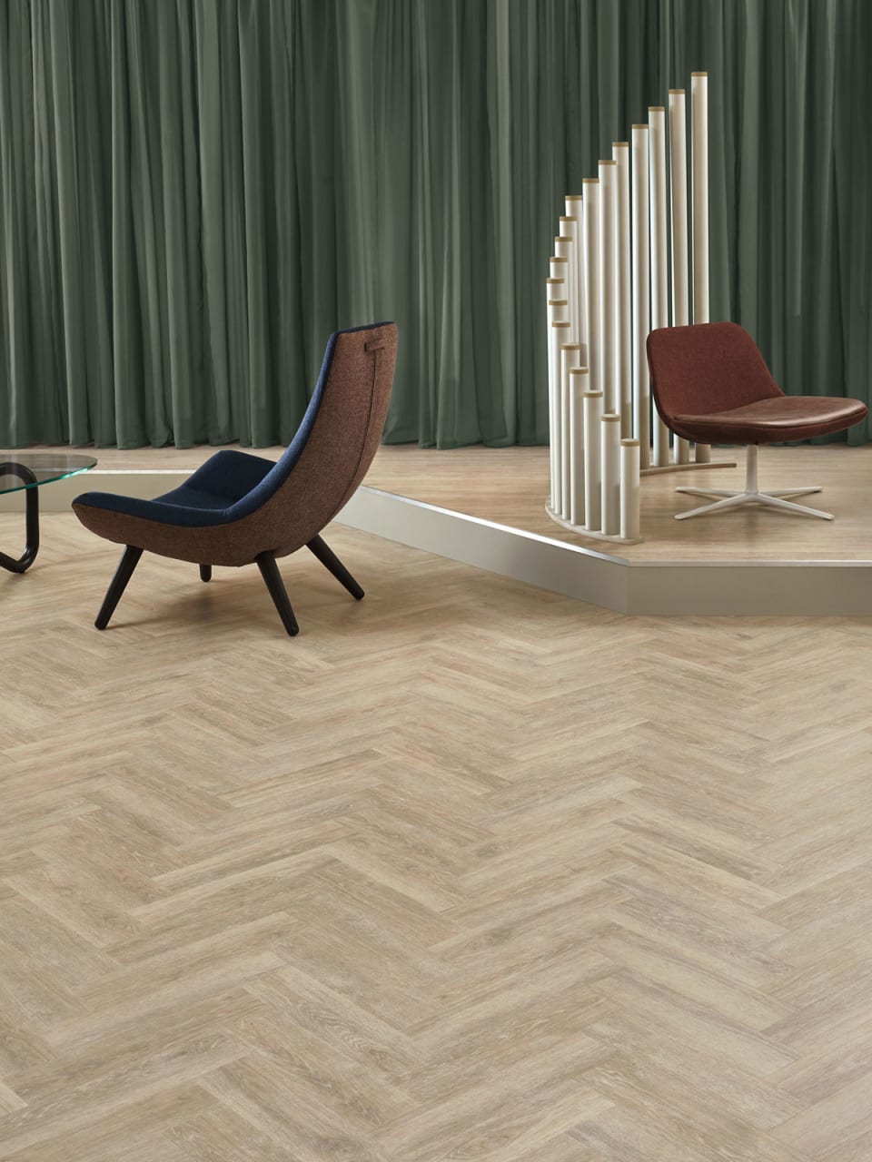 フィトンチッド Shell Oak in Large Parquet | Amtico LVT Designböden für